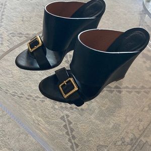 Chloe black sandals size 6 (36)